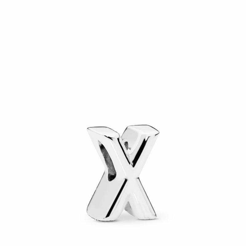 Pandora Letter X Charm Ireland - Sterling Silver - 365097QOD